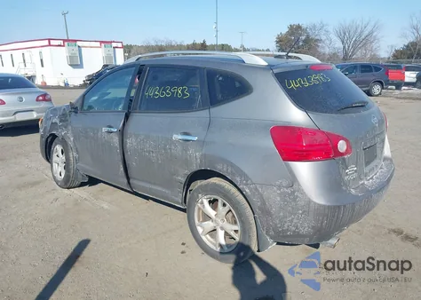 2010 Nissan Rogue Sl z USA, uszkodzony, nr VIN JN8AS5MT0AW028593